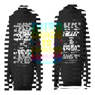 Third Grade Is Making Waves Back To School Tank Top Sweatshirt Unisex | Mazezy