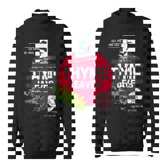 Thyme Leaves Halloween Spice Costume Group Matching Sweatshirt Unisex | Mazezy