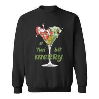 A Tini Bit Merry Christmas Sweatshirt - Thegiftio UK