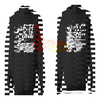 Tis The Season Christmas Tree Cakes Debbie Sweatshirt Unisex | Mazezy