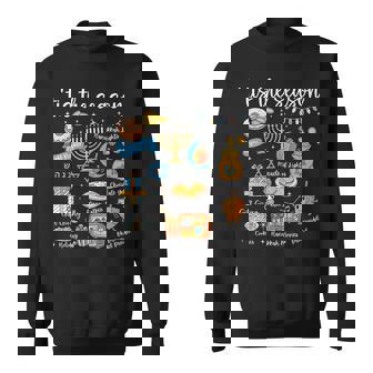 Tis The Season Hanukkah Icons Happy Hanukkah Chanukkah Sweatshirt Unisex | Mazezy