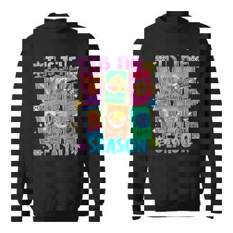 Tis The Season Mexican Food Latina Pan Dulce Christmas Sweatshirt - Monsterry