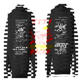 Titi Of The Birthday Racer Race Car Party Family Matching Sweatshirt | Mazezy