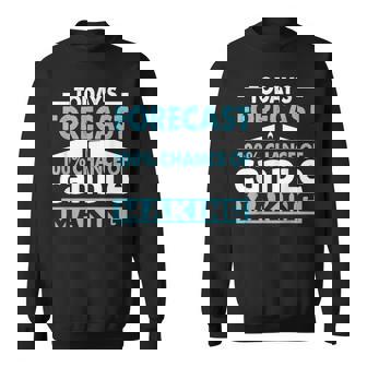 Today's Forecast 100 Of Candle Making Candle Maker Sweatshirt Unisex | Mazezy