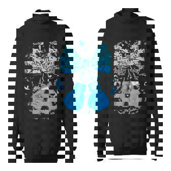 Together We Fight We Win Boxing Gloves Diabetes Awareness Sweatshirt Unisex | Mazezy