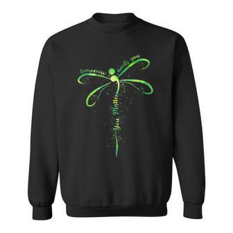 Tomorrow Needs You Mental Health Awareness You Matter Sweatshirt - Thegiftio UK