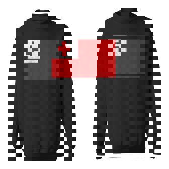 Tonga Vintage Tongan Flag Tongan Roots Tongan Pride Sweatshirt Unisex | Mazezy