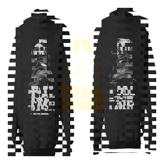 Trail Tamer Hiking Adventure Nature Explorer Art Sweatshirt Unisex | Mazezy