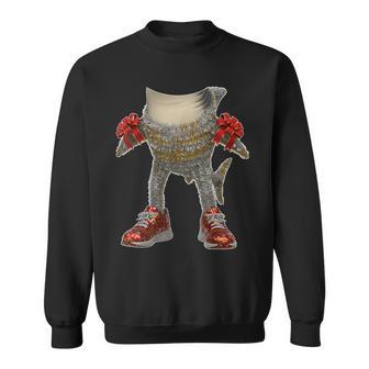 Tralalero Tralala Italian Brainrot Xmas Santa Christmas Sweatshirt - Thegiftio UK