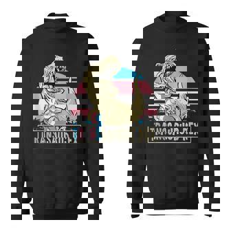 Transsaurus Trex Dinosaur LGBTQIA Ally Bisexual Pride Month Tank Top Sweatshirt Unisex | Mazezy