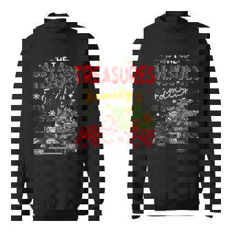 The Treasures Family Christmas Matching Pajamas Group Sweatshirt Unisex | Mazezy