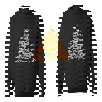 Trombone Christmas Tree Musician Teacher Band Orchestra Sweatshirt Unisex | Mazezy