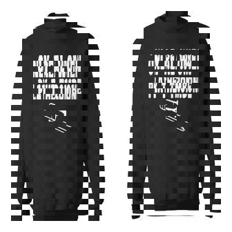 Trombone Marching Band Orchestra Music Musician Jazz Blues Tank Top Sweatshirt Unisex | Mazezy