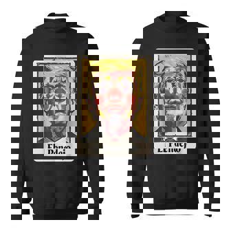 Trump El Pendejo Political Clown Satire Sweatshirt | Seseable CA