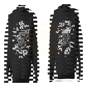 Turbo Enthusiast In We Trust Graphic Car Lovers Sweatshirt Unisex | Mazezy