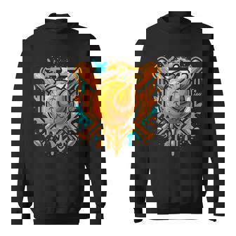 Turkey Baseball Thanksgiving Roast Ball Drip Graffiti Sweatshirt | Seseable CA