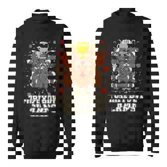 Turkey Bowl Champs Football Thanksgiving Sweatshirt | Mazezy