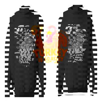 Turkey Is So Rizzy Thanksgiving 67 Graphic Tank Top Sweatshirt Unisex | Mazezy