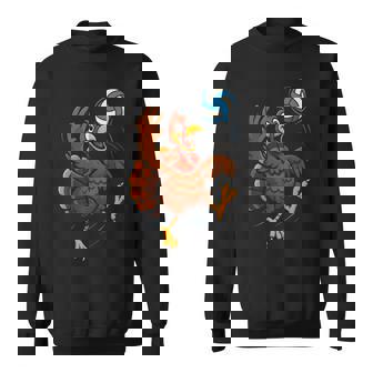 Turkey Volleyball Thanksgiving Family Turkey Sports Humor Sweatshirt Unisex | Mazezy