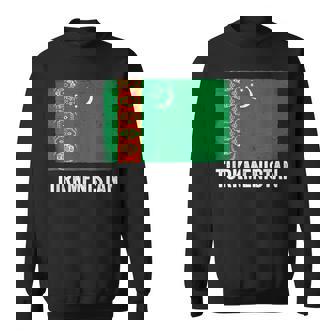 Turkmen Flag Turkmenistan Sweatshirt Unisex | Mazezy