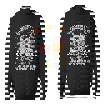 Twinning With My Best Tea Bestie Spirit Week Twins Day Sweatshirt - Thegiftio