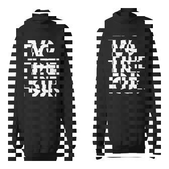 Two Three Four 市外局番 234 アクロン オハイオ州 米国 スウェットシャツ - Kawaiitshirt