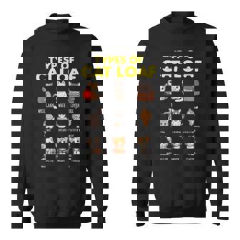 Types Of Cat Loaf Cute Kitten Kawaii Cats Cat Lover スウェットシャツ - Kawaiitshirt