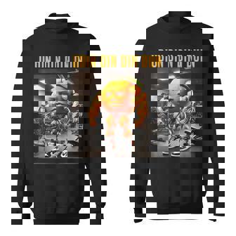 Udin Din Din Dun マッスルオレンジ イタリアンブレイン ロート キッズ ミーム スウェットシャツ - Kawaiitshirt