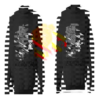 Uganda Power Vintage Ugandan Flag Handfist Ugandan Roots Tank Top Sweatshirt Unisex | Mazezy