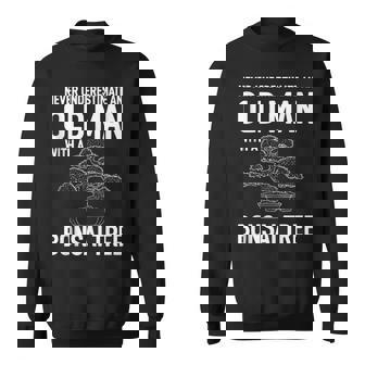 Never Underestimate An Old Man With A Bonsai Tree Tank Top Sweatshirt Unisex | Mazezy