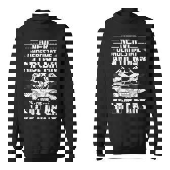 Never Underestimate An Old Man Driving Slot Cars RC Cars Sweatshirt Unisex | Mazezy