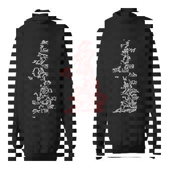 United Kingdom Mandala Map State Country USA Tank Top Sweatshirt Unisex | Mazezy