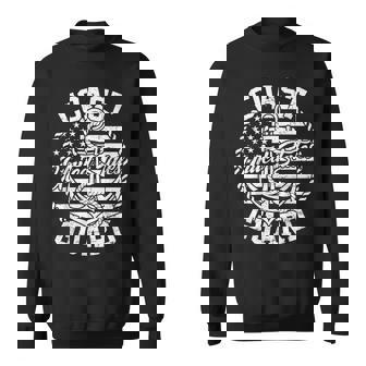 United States Coast Guard USCG Coastie Flag USA Anchor Sweatshirt Unisex | Mazezy