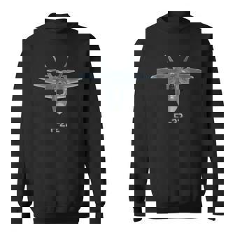 United States Military F-22 Jet Fighter Sweatshirt Unisex | Mazezy