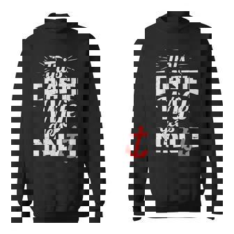 US Coast Guard USCG This Coastie Wife Gets Nauti Sweatshirt Unisex | Mazezy