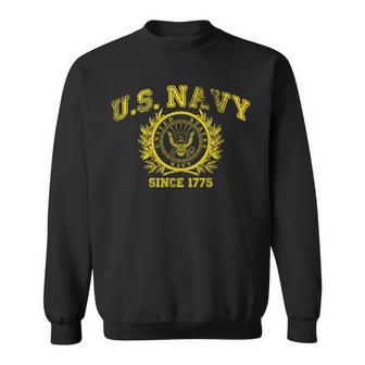 US NAVY SINCE 1775 Sweatshirt Unisex | Mazezy