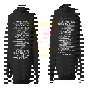 USS Coral Sea CV-43 Aircraft Carrier Veteran Patriotic Papa Sweatshirt Unisex | Mazezy