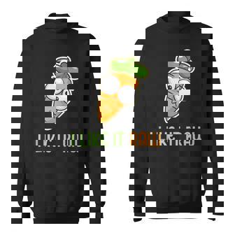 Vegetable Carrot I Like It Raw Vegan Lifestyle Tank Top Sweatshirt Unisex | Mazezy