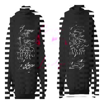 Verrückte Line Dance Dame Sweatshirt - Geschenkecke