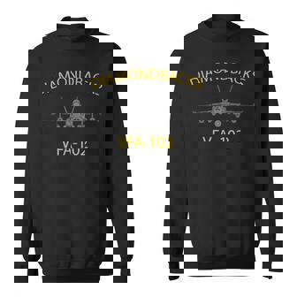 Vfa-102 「ダイヤモンドバックス」飛行隊 F-18 スーパーホーネットtシャツ スウェットシャツ - Kawaiitshirt