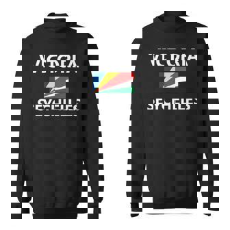 Victoria Seychelles Flag City Tank Top Sweatshirt Unisex | Mazezy