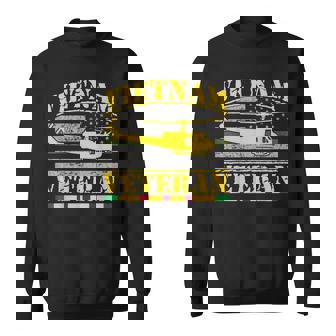 Vietnameteran Uh -1 Huey Helicopter Crew スウェットシャツ - Kawaiitshirt
