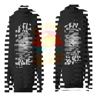 View Was Nice Parasailer Paragliding Boating Parasailing Sweatshirt Unisex | Mazezy