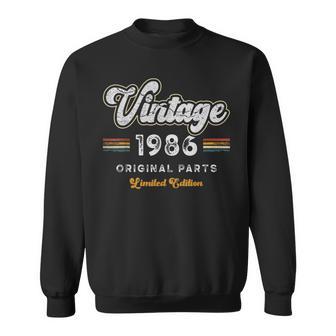 Vintage 1986 Piezas Originales 40 Cumpleaños Camisa de entrenamiento - Regaloses