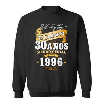 Vintage 30 Cumpleaños Hombres Divertido 1996 30 Cumpleaños Español Camisa de entrenamiento - Regaloses