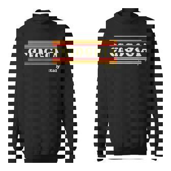 Vintage 80s Chioggia Italy Retro Graphic Sweatshirt Unisex | Mazezy