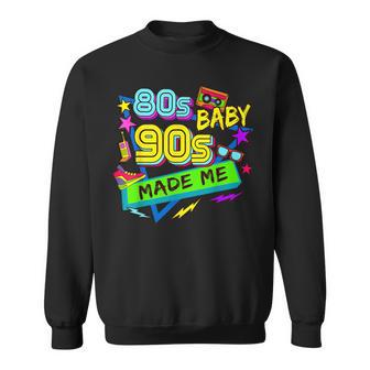 Vintage Années 80 80 Baby Années 90 Made Me Retro Nostalgie Sweater e - Cadeauxyz