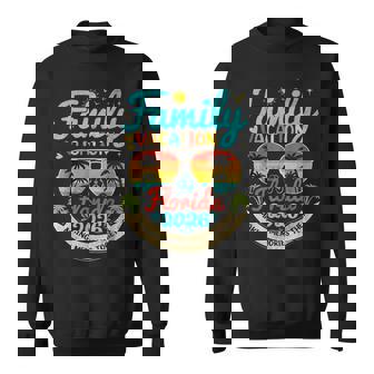 Vintage Family Vacation Florida 2026 Florida Group Sweatshirt - Thegiftio