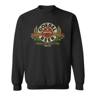 Vintage Classic Beer Retro Goebel Drinking Lover Sweatshirt - Thegiftio