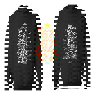 Vintage Holiday Tree Candy Cane 67 Christmas Meme Retro Sweatshirt - Thegiftio